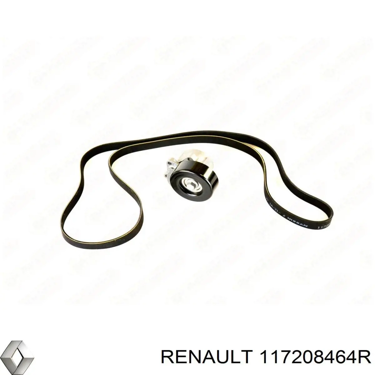 117208464R Renault (RVI) Correia dos conjuntos de transmissão, kit