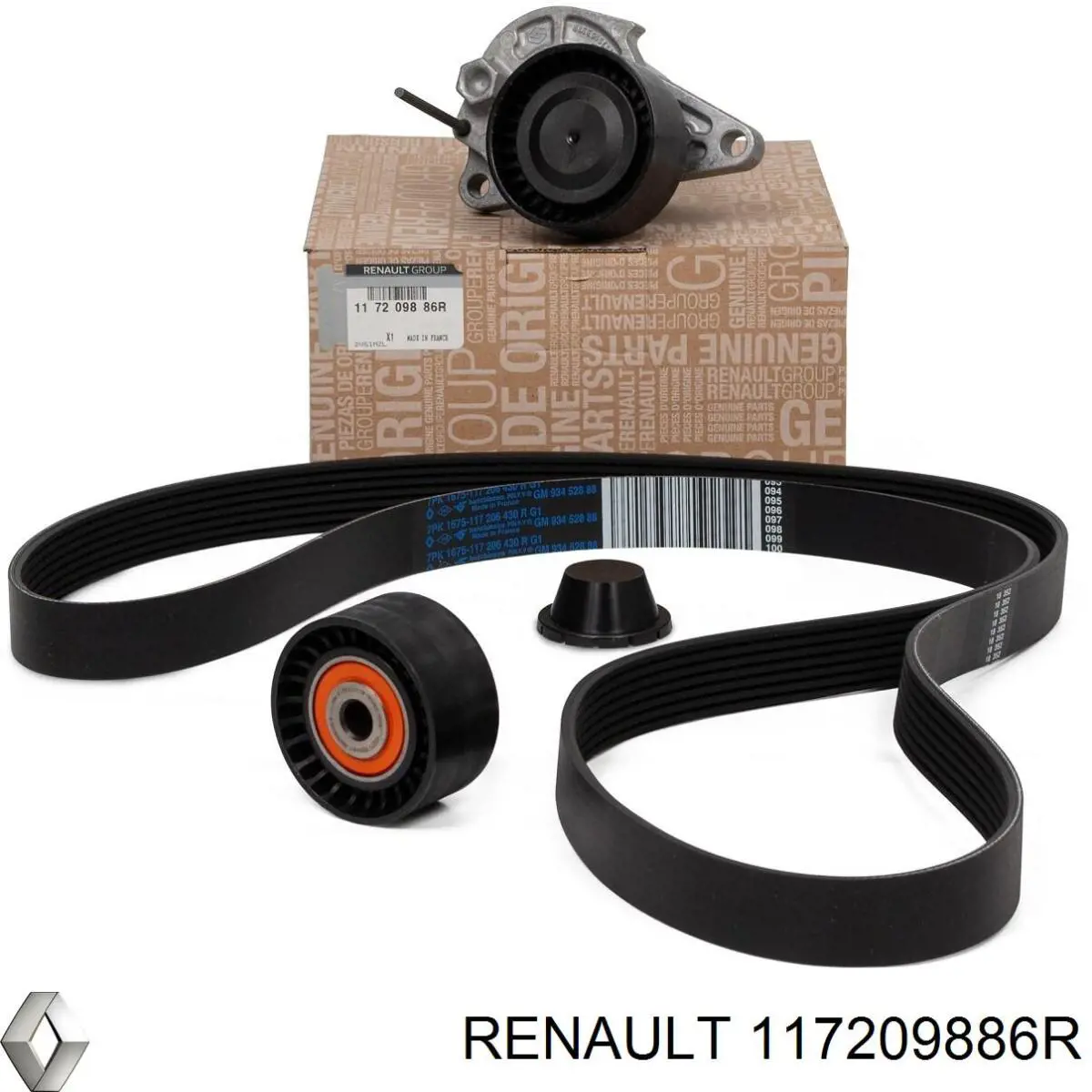 Reguladora de tensão da correia de transmissão Renault (RVI) 117209886R preço, a partir de 71,57 USD