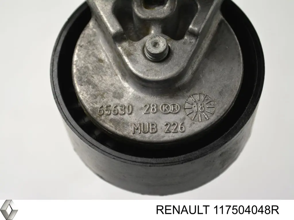117504048R Renault (RVI) Rolo de reguladora de tensão da correia de transmissão