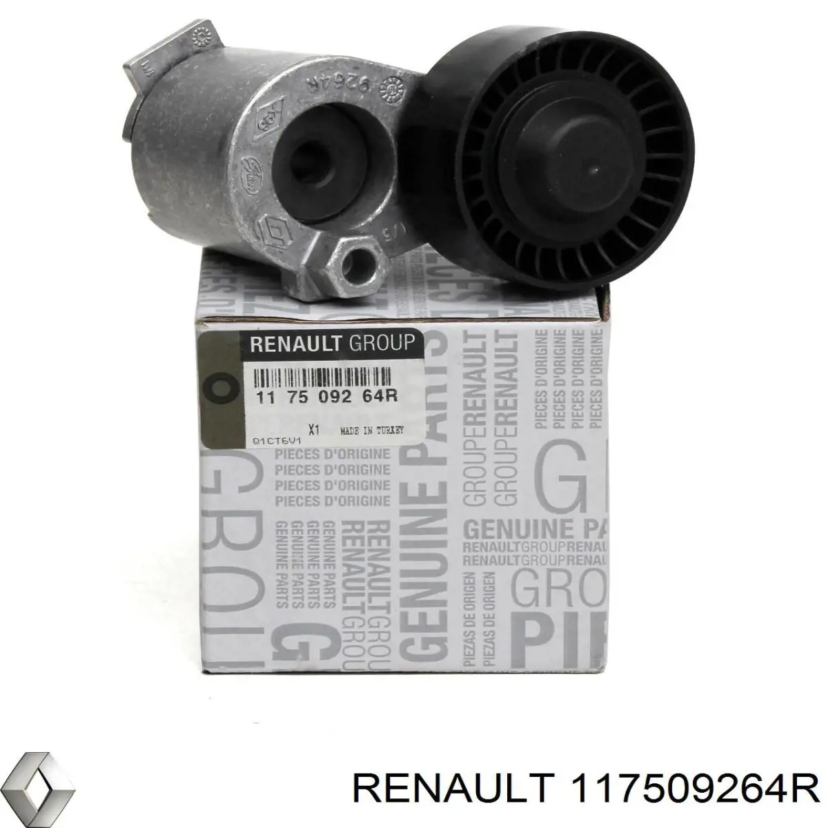 117509264R Renault (RVI) Reguladora de tensão da correia de transmissão