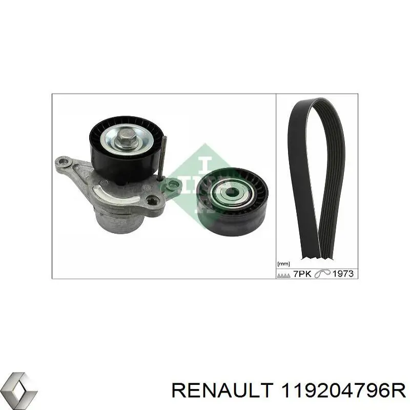 Correia dos conjuntos de transmissão Renault (RVI) 119204796R preço, a partir de 22,75 USD