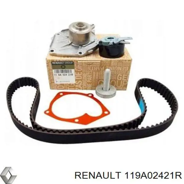 Correia do mecanismo de distribuição de gás, kit Renault (RVI) 119A02421R preço, a partir de 106,41 USD