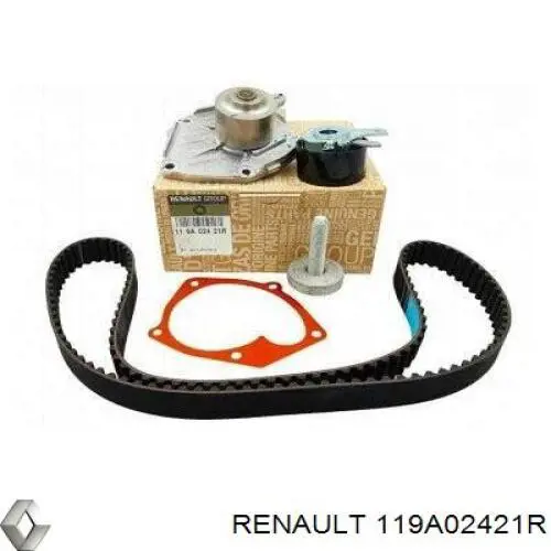 Compre 119A02421R Renault (RVI) Correia do mecanismo de distribuição de gás, kit
