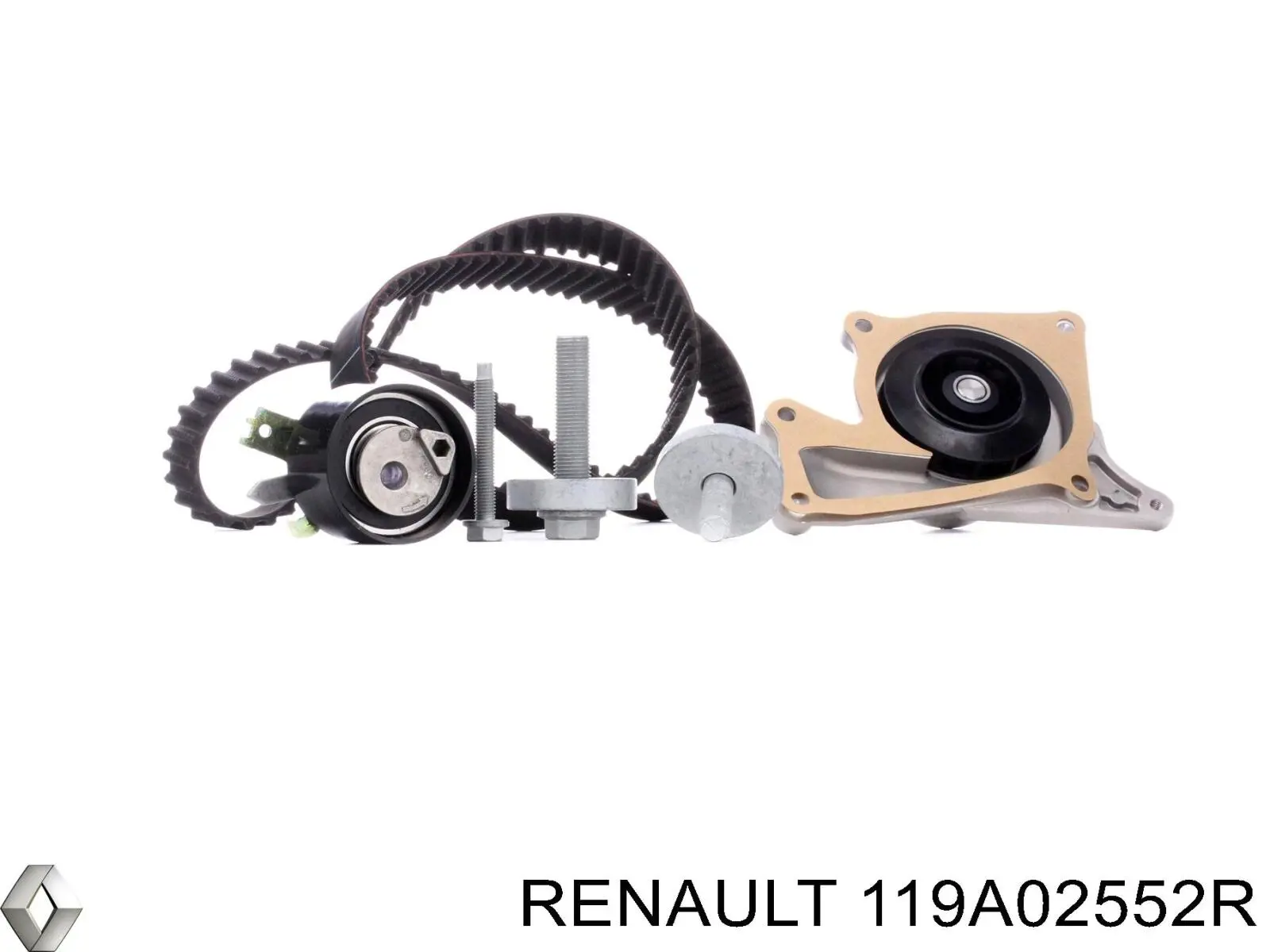 Correia do mecanismo de distribuição de gás, kit Renault (RVI) 119A02552R preço, a partir de 117,75 USD