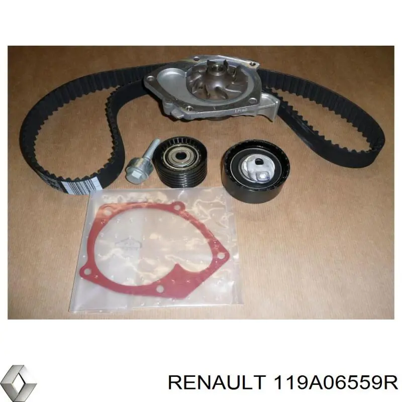 Compre 119A06559R Renault (RVI) Correia do mecanismo de distribuição de gás, kit