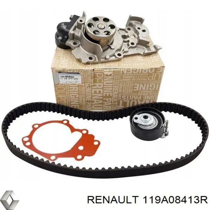 Correia do mecanismo de distribuição de gás, kit Renault (RVI) 119A08413R preço, a partir de 172,56 USD