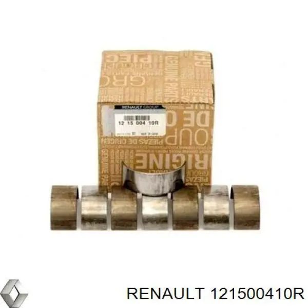 121500410R Renault (RVI) Folhas inseridas de cambota de biela, kit, padrão (STD)