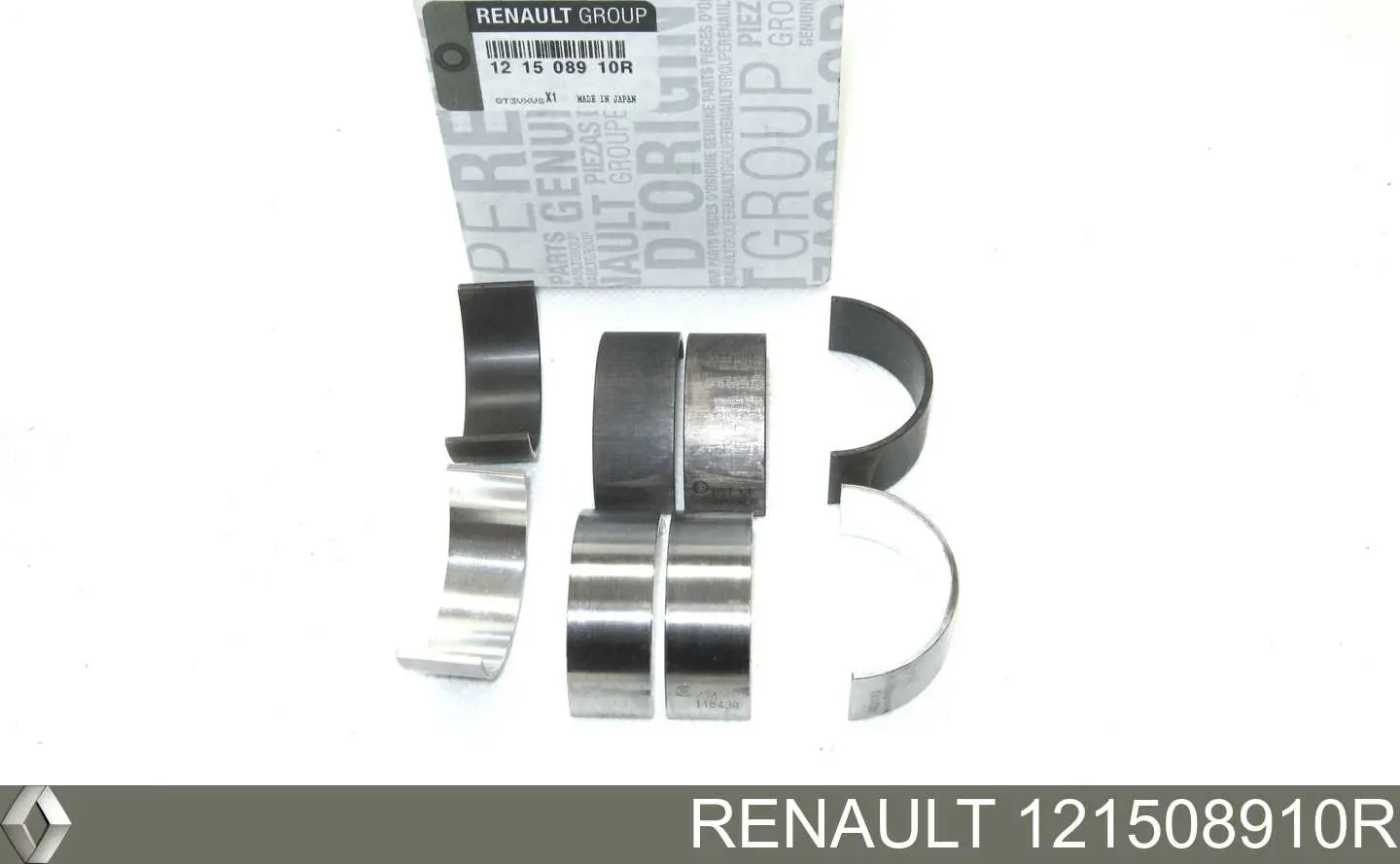 Folhas inseridas de cambota de biela, kit, padrão (STD) Renault (RVI) 121508910R preço, a partir de 52,39 USD