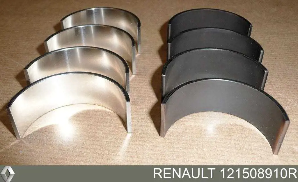 Compre 121508910R Renault (RVI) Folhas inseridas de cambota de biela, kit, padrão (STD)