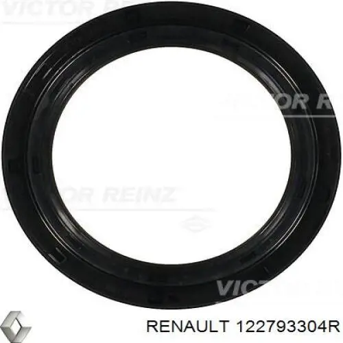 122793304R Renault (RVI) Vedação traseira de cambota de motor