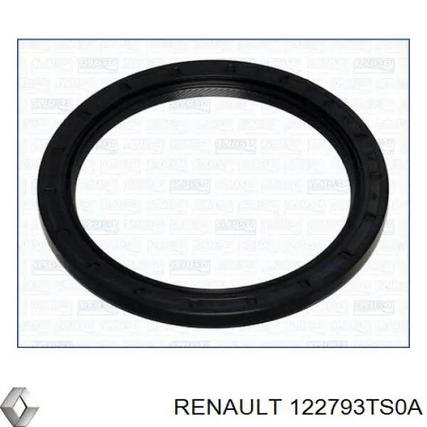 Vedação traseira de cambota de motor Renault (RVI) 122793TS0A preço, a partir de 41,25 USD