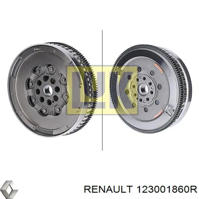 123001860R Renault (RVI) Volante de motor