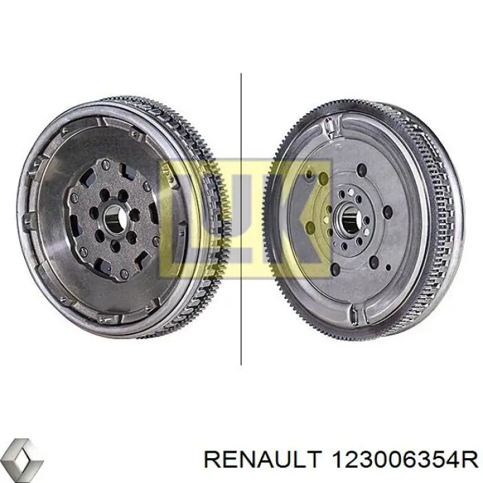 123006354R Renault (RVI) Volante de motor