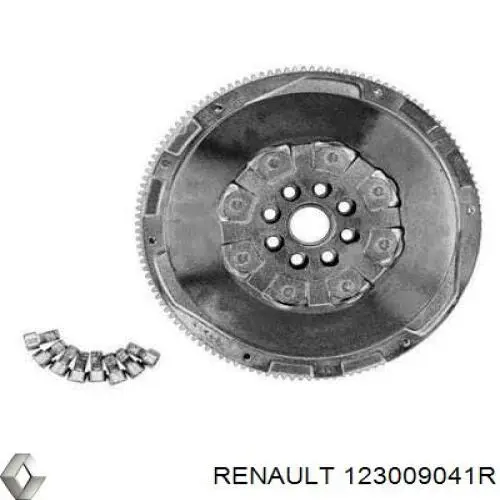 123009041R Renault (RVI) Volante de motor
