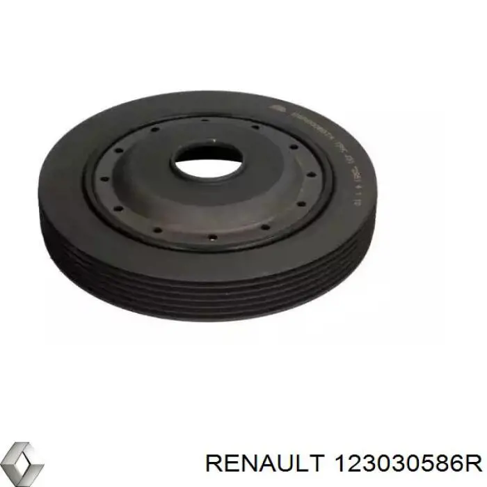 123030586R Renault (RVI) Polia de cambota