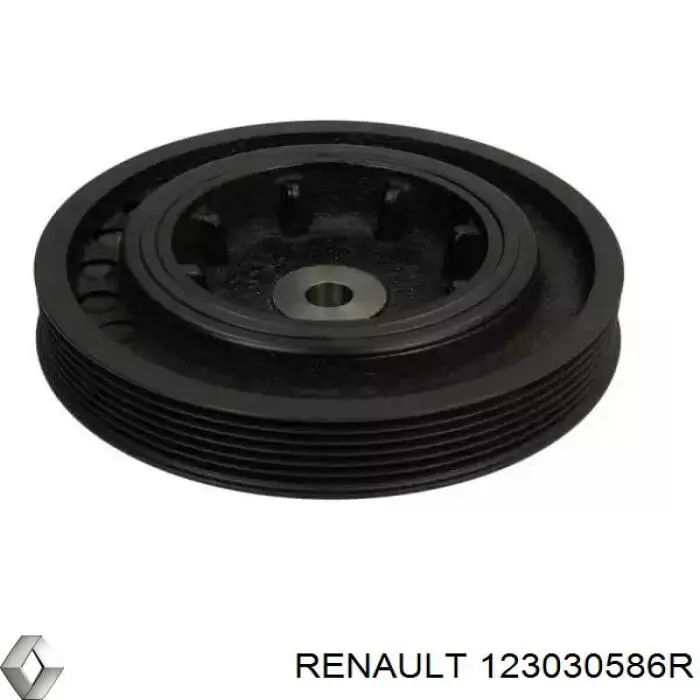 123030586R Renault (RVI) Polia de cambota
