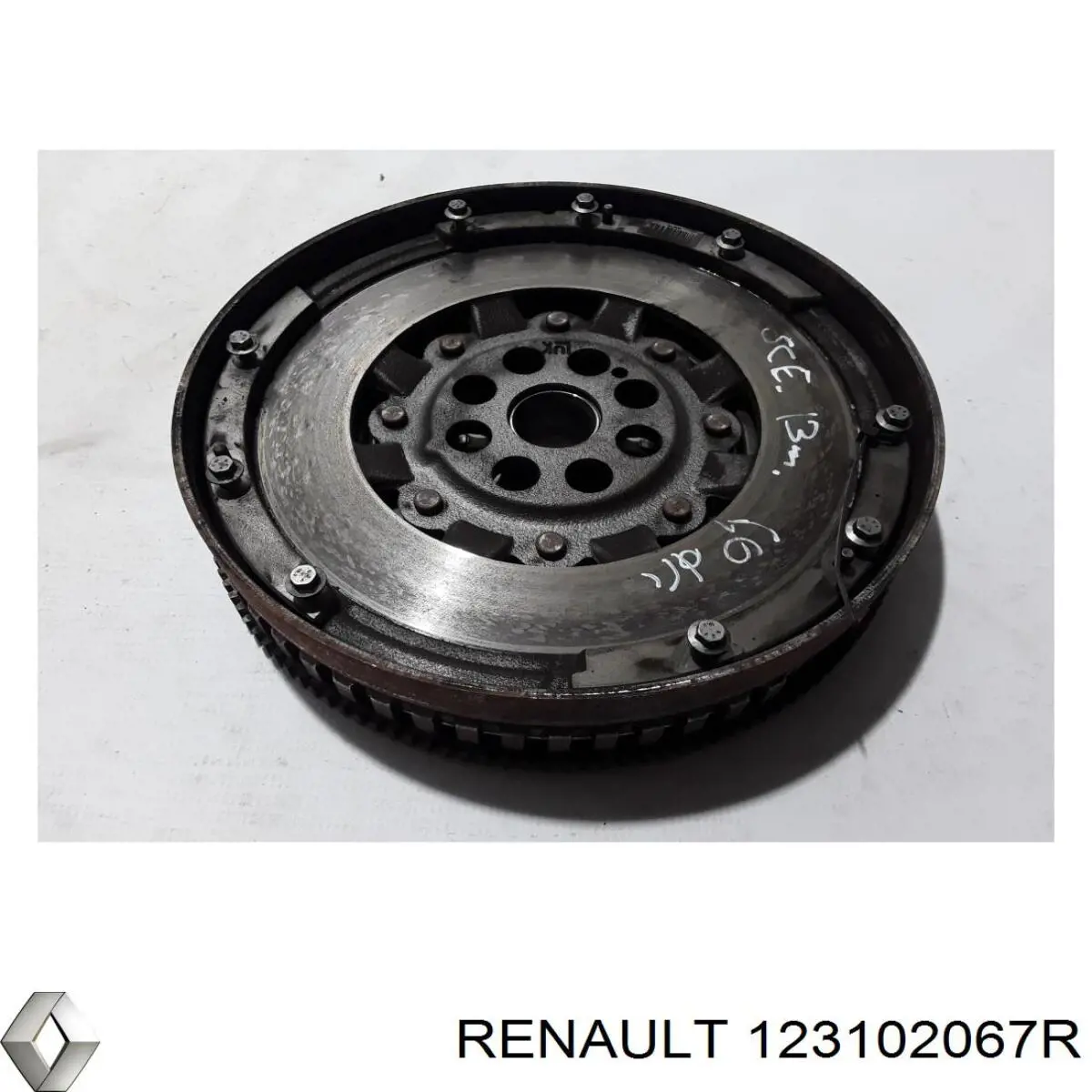 123102067R Renault (RVI) Volante de motor