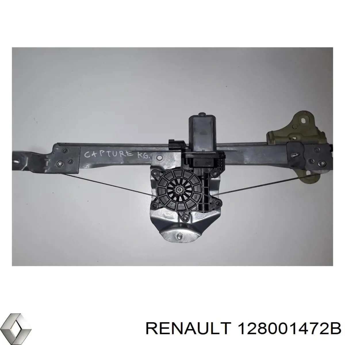 128001472B Renault (RVI) Mecanismo de acionamento de vidro da porta dianteira esquerda