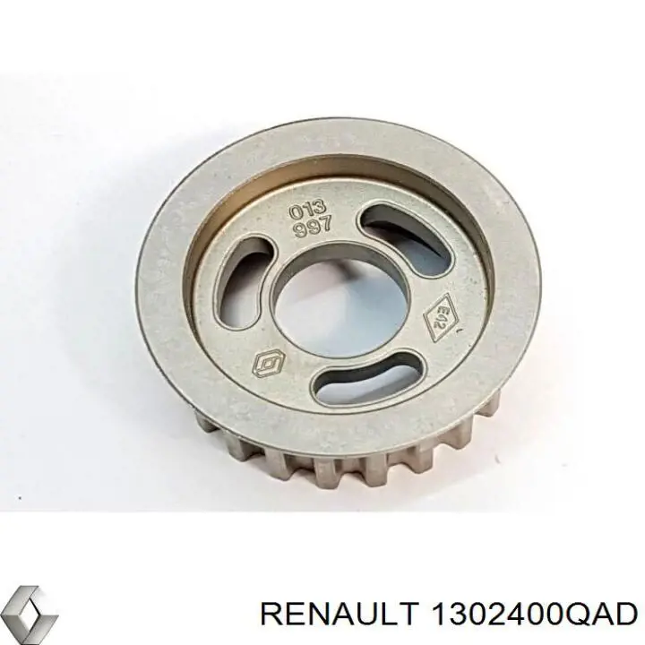 1302400QAD Renault (RVI) Engrenagem de cadeia da roda dentada da árvore distribuidora de motor