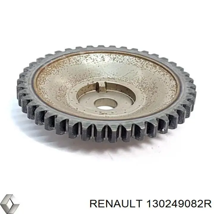 130249082R Renault (RVI) Engrenagem de cadeia de roda dentada da árvore distribuidora de escape de motor