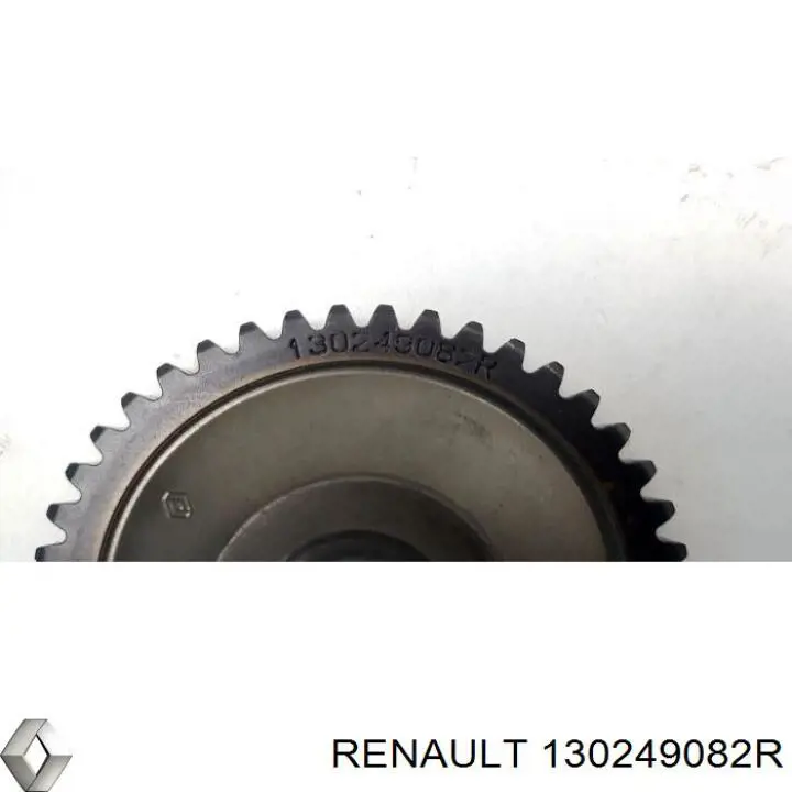 Compre 130249082R Renault (RVI) Engrenagem de cadeia de roda dentada da árvore distribuidora de escape de motor