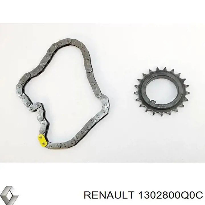 1302800Q0C Renault (RVI) Cadeia do mecanismo de distribuição de gás, kit