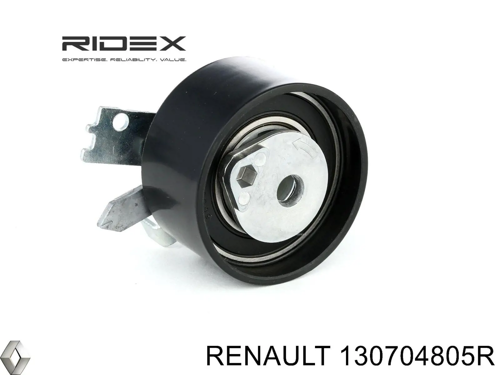 130704805R Renault (RVI) Rolo de reguladora de tensão da correia do mecanismo de distribuição de gás