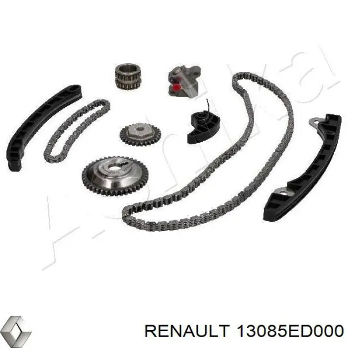  Amortecedor de cadeia do mecanismo de distribuição de gás Nissan Note monovolume (E11) (2006 - 2012) 
