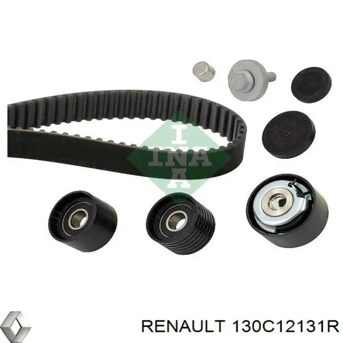 Compre 130C12131R Renault (RVI) Correia do mecanismo de distribuição de gás, kit