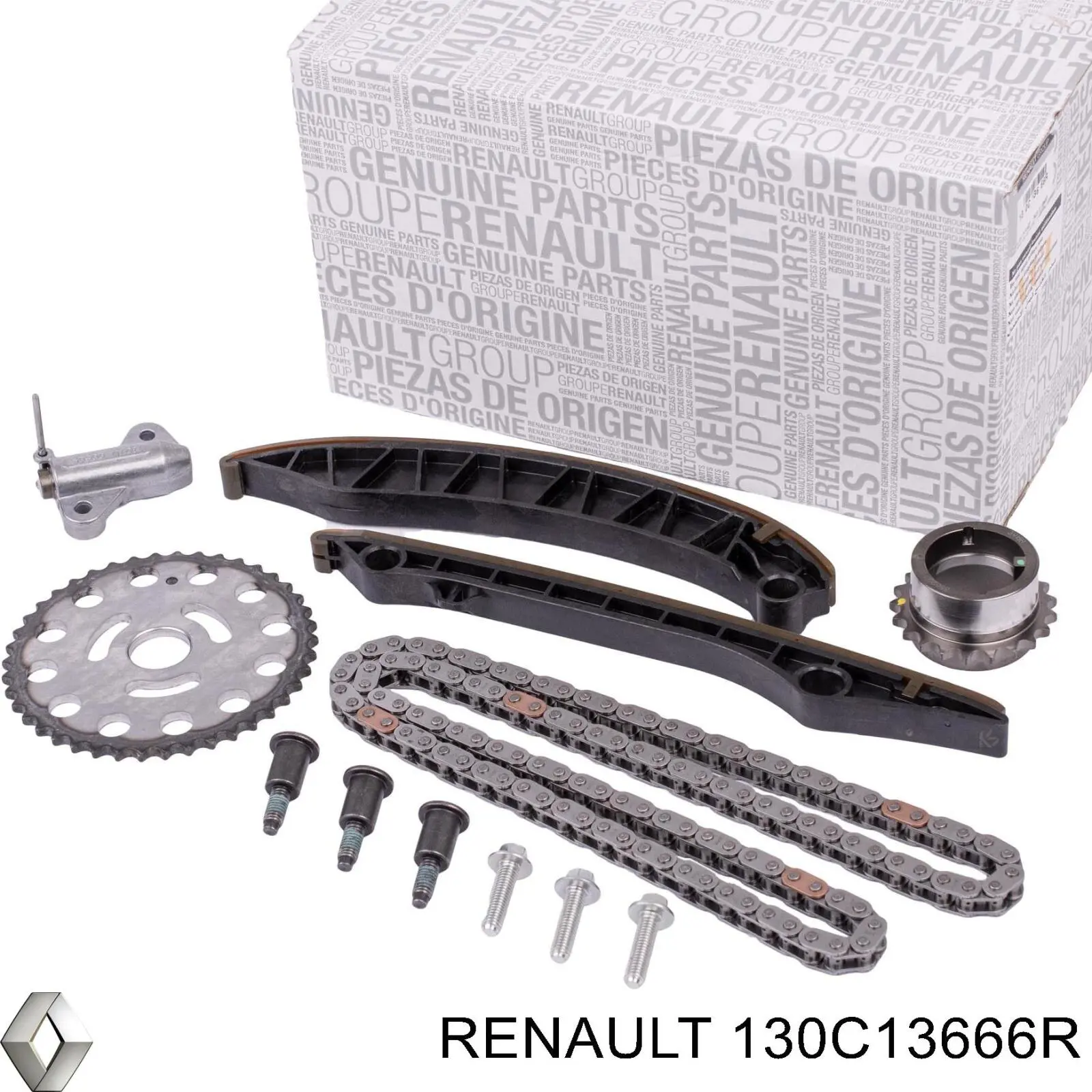 Cadeia do mecanismo de distribuição de gás, kit Renault (RVI) 130C13666R preço, a partir de 110,09 USD