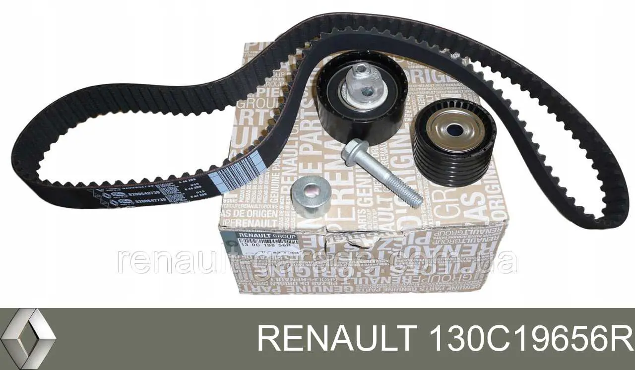 130C19656R Renault (RVI) Correia do mecanismo de distribuição de gás, kit