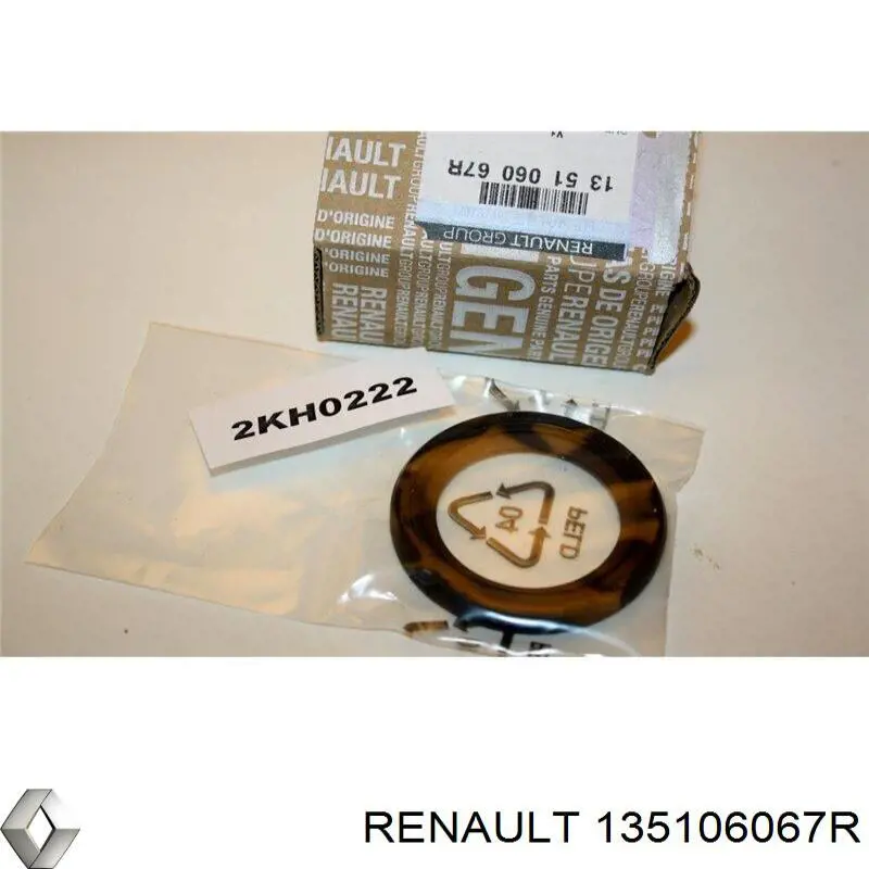 135106067R Renault (RVI) Vedação dianteira de cambota de motor