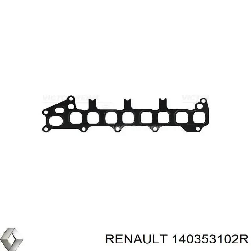 140353102R Renault (RVI) Vedante de tubo coletor de admissão