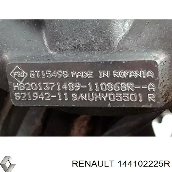 Turbina Renault (RVI) 144102225R preço, a partir de 353,23 USD