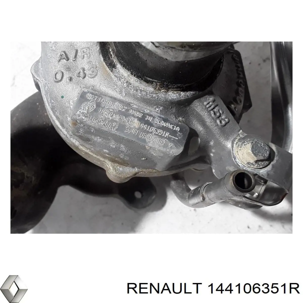 Turbina 144106351R Renault (RVI)