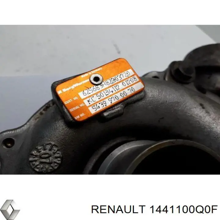 Turbina Renault (RVI) 1441100Q0F preço, a partir de 93,80 USD