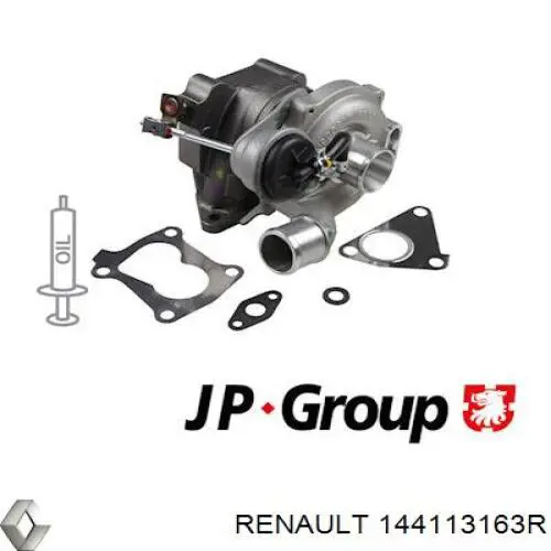Compre 144113163R Renault (RVI) Turbina