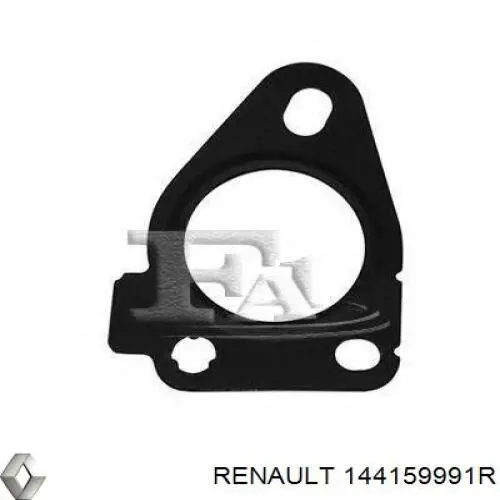 144159991R Renault (RVI) Vedante de turbina dos gases de escape, admissão