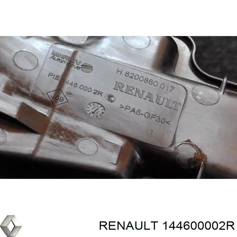 Compre 144600002R Renault (RVI) Mangueira (cano derivado) de intercooler