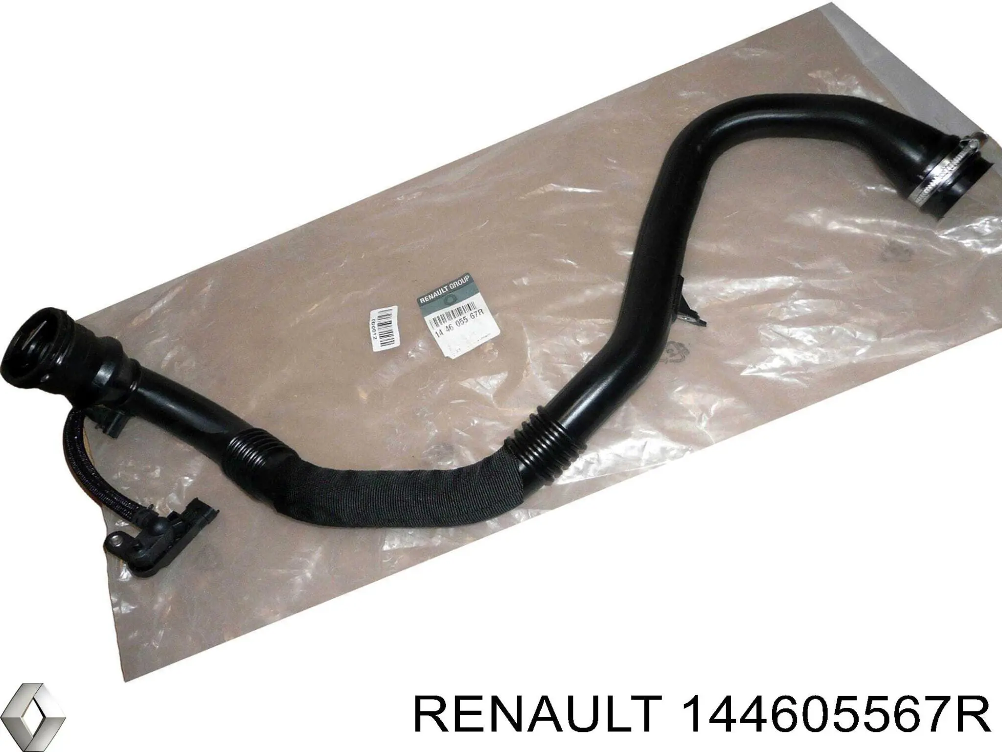 144605567R Renault (RVI) Mangueira (cano derivado) de intercooler