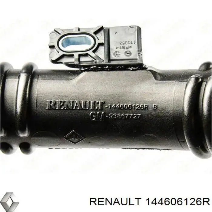 144606126R Renault (RVI) Mangueira (cano derivado) de intercooler
