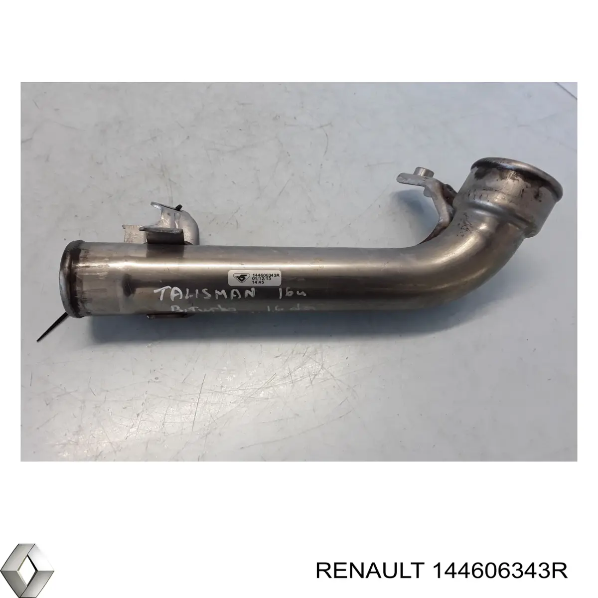 144606343R Renault (RVI) Mangueira (cano derivado) de intercooler
