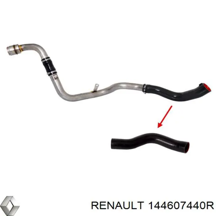Compre 144607440R Renault (RVI) Mangueira (cano derivado) de intercooler