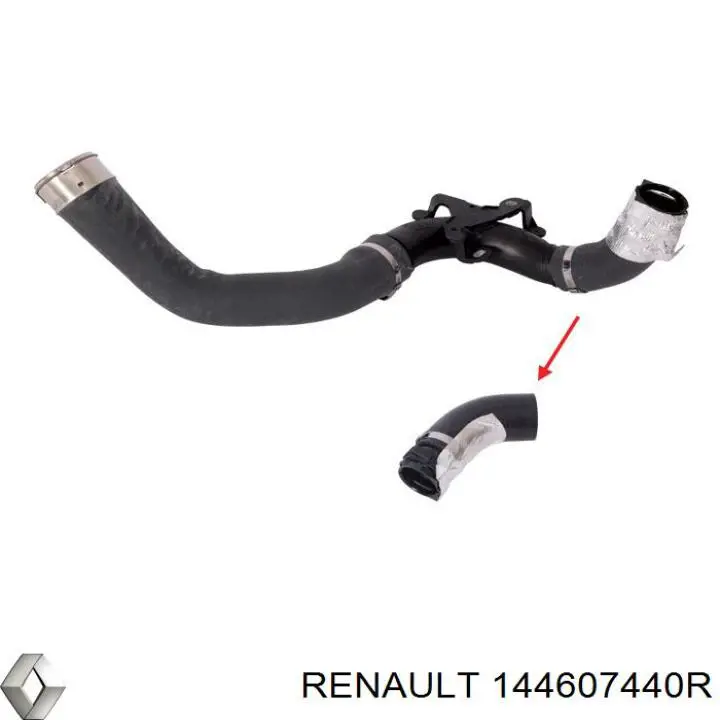 Mangueira (cano derivado) de intercooler 144607440R Renault (RVI)