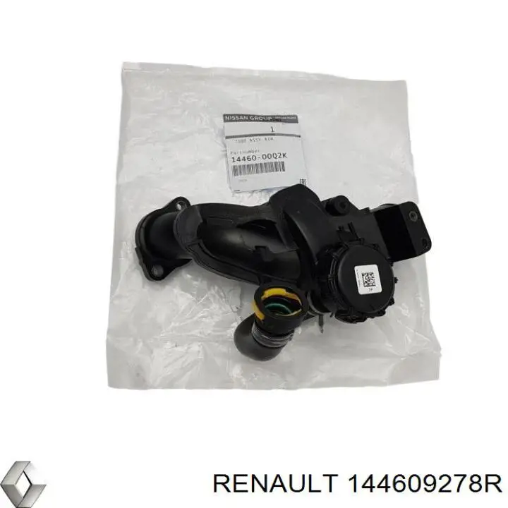 144609278R Renault (RVI) Separador de óleo (separador) do sistema de ventilação de cárter