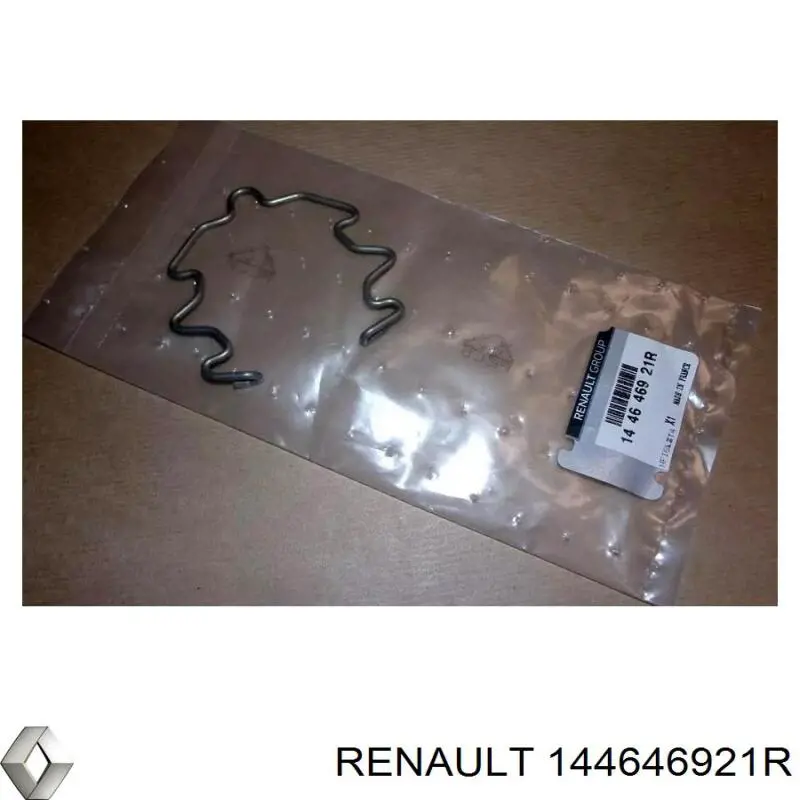 144646921R Renault (RVI) Braçadeira de cano derivado de intercooler