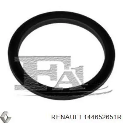 144652651R Renault (RVI) Anel de vedação (vedante) de cano derivado de intercooler