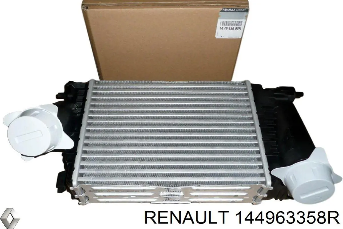 144963358R Renault (RVI) Radiador de intercooler