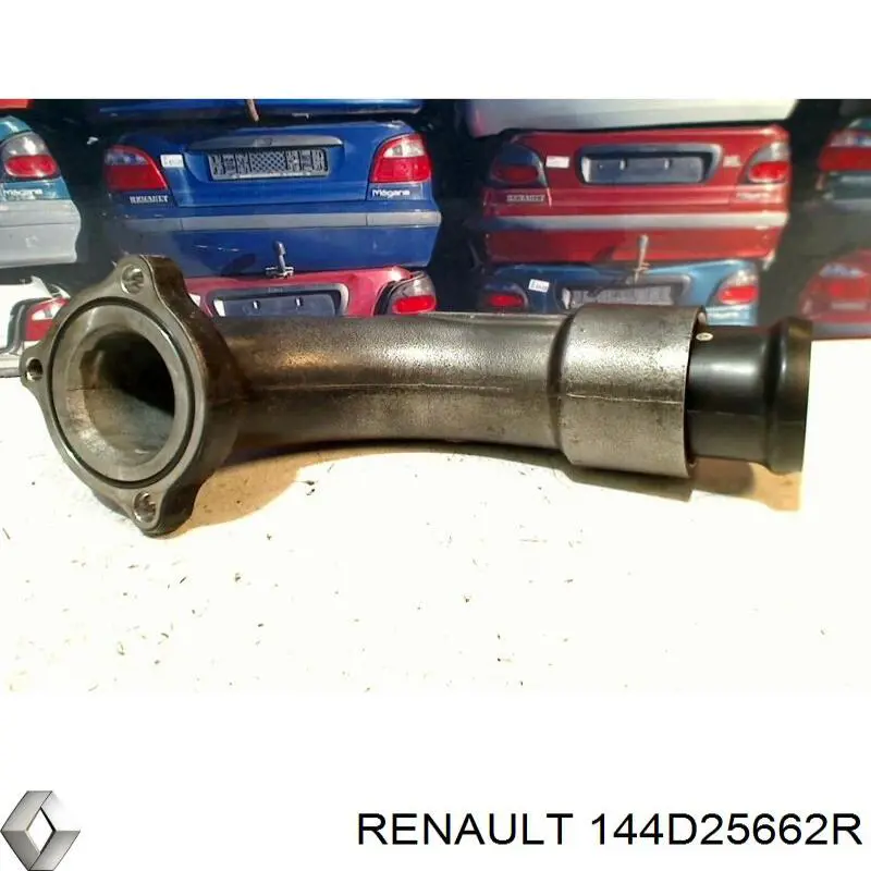 144D25662R Renault (RVI) Cano derivado de ar, entrada na turbina (supercompressão)