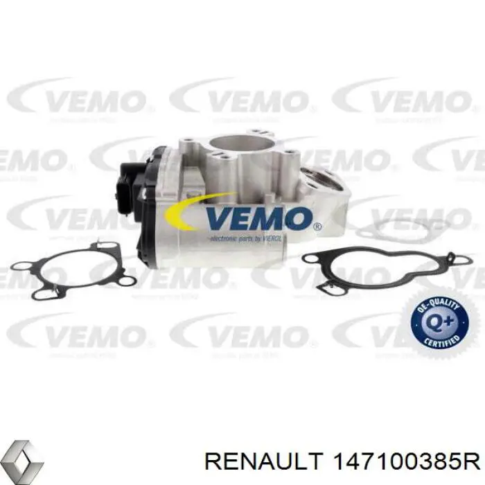 Válvula EGR de recirculação dos gases Renault (RVI) 147100385R preço, a partir de 90,39 USD